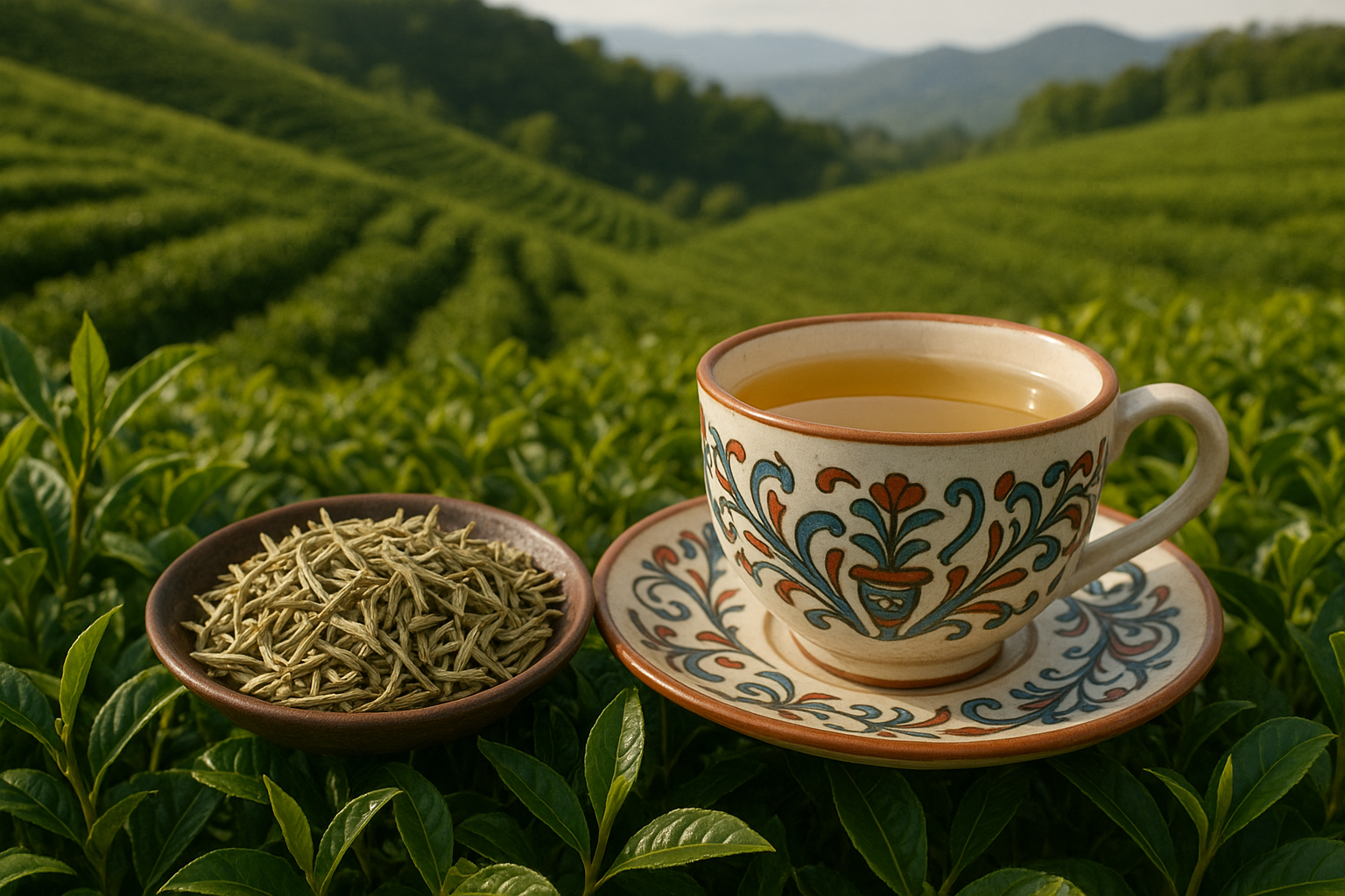 Georgian white tea from Tea Country