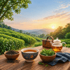 European Tea Cultural Route | ევროპული ჩაის კულტურული მარშრუტი | Европейский чайный культурный маршрут | Europäische Teekulturroute | Route culturelle du thé en Europe | Itinerario culturale europeo del tè |