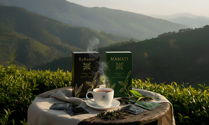 Black and green tea from "Mamati", Guria