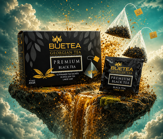 Buetea Black Tea | Georgian Black Tea | Premium Georgian Black Tea | Bueti tea | Loose Leaf Black Tea | Authentic Georgian Tea |  Specialty Black Tea | Buy Georgian Tea Online | Tea Country | Black tea from Tkhibuli | Black tea from Imereti | BIO Buetea  tea | Tkhibuli tea 