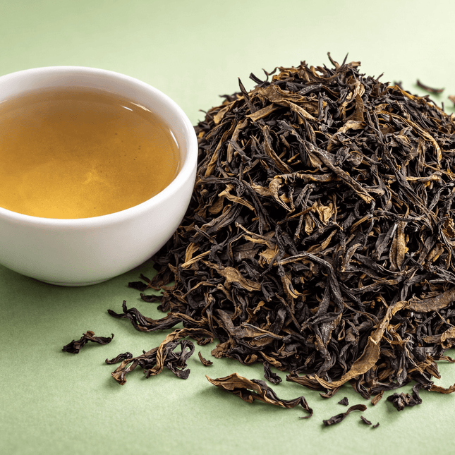 Green gold oolong tea