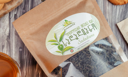 Sadadiano natural green tea from Martvili, Georgia