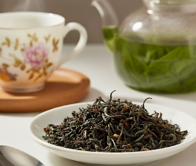 Green tea Mamati from Georgia