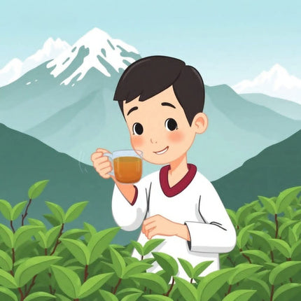 Mamati tea in Guria, Georgia