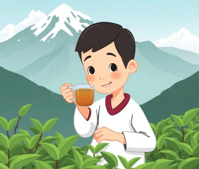 Mamati tea in Guria, Georgia