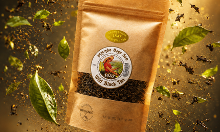 Wild Black Tea | Georgian Black Tea | Premium Black Tea | Loose Leaf Black Tea | Terjola Black Tea | Wild Black Tea from Georgia | Specialty Black Tea | Authentic Georgian Tea  